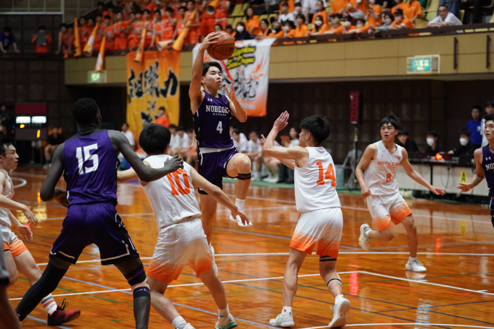 令和5年度宮崎総体 バスケット男子決勝リーグ3