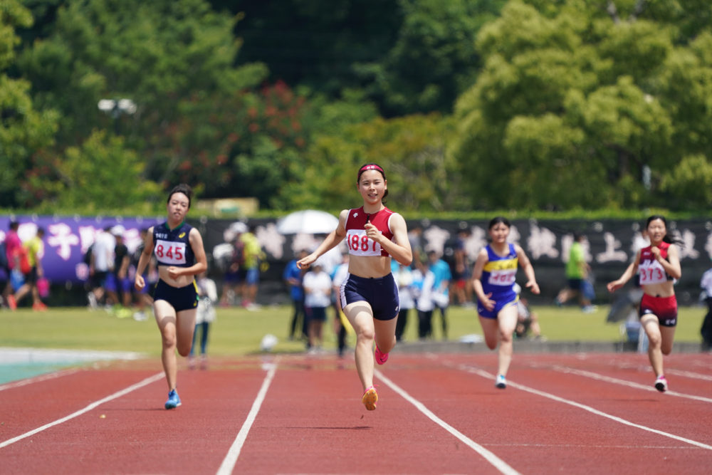令和5年度宮崎総体 陸上女子200m予選
