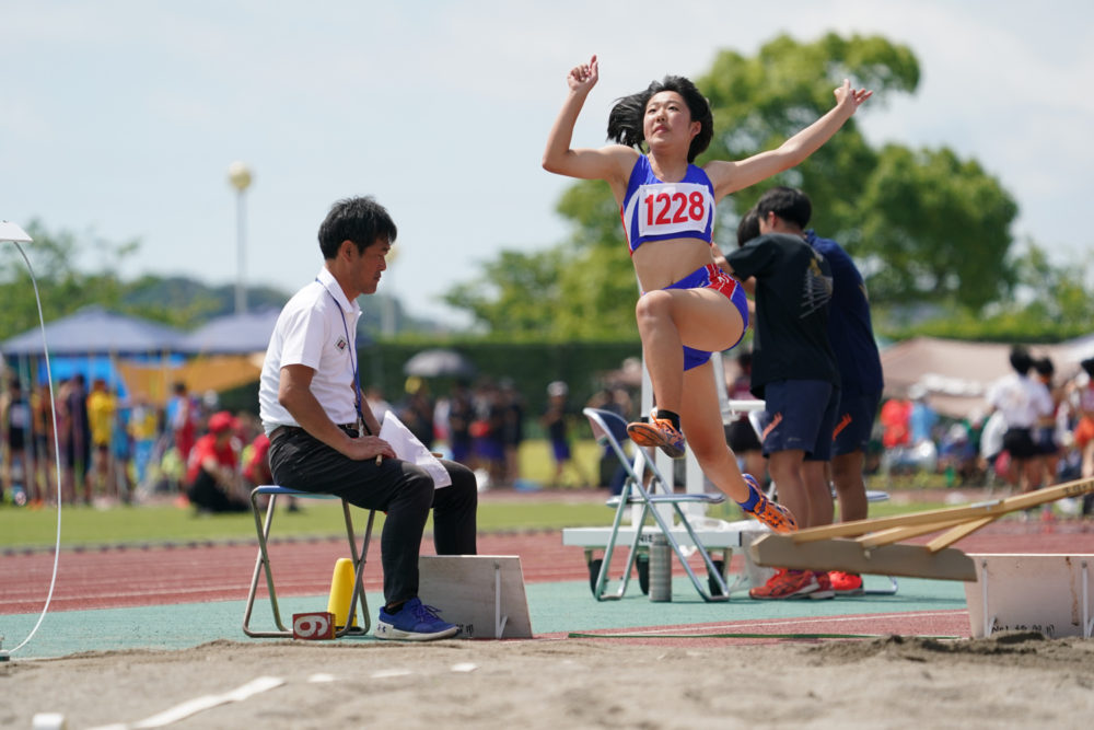 令和5年度宮崎総体 陸上女子7種競技走幅跳